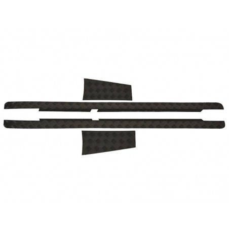 Land Rover Defender 110 (1983-2016) Sill Protector / Black - by Front Runner