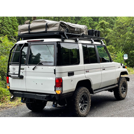 Toyota Land Cruiser 76 Slimline II 3/4 Roof Rack Kit - by Front Runner