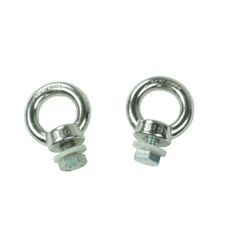 Stainless Steel Tie Down Rings - by Front Runner