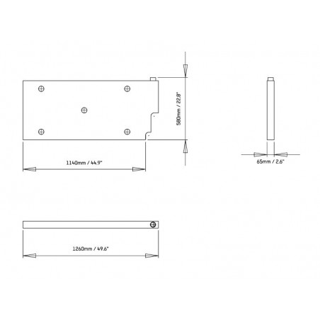 Upright Water Tank / Flat - by Front Runner