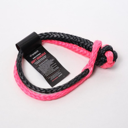 Saber 9,000KG SaberPro Soft Shackle – Pink & Black