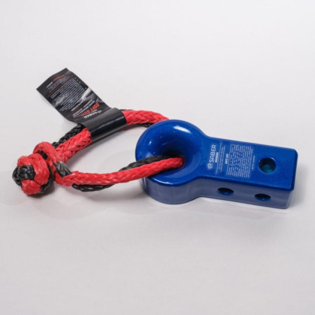 Saber 7075 Alloy Recovery Hitch – Blue Prismatic & 9K Soft Shackle