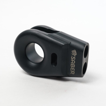 Saber 6061 Aluminium Spliced Winch Thimble – Cerakote Black