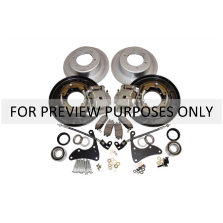 Pedders Brake Conversion Kit (eXcluding bearings). Nissan Navara 2015-on