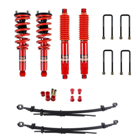 Pedders Heavy Duty Load Carrying and Towing Suspension Kit. With Assembled Struts. Mitsubishi L200