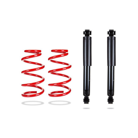 Pedders Rear Suspension Conversion Kit. Heavy duty  for load carrying & towing. Hyundai Santa Fe, CM