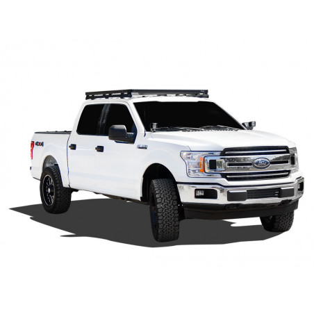 Ford F150 Crew Cab (2009-Current) Slimline II Roof Rack Kit / Low Profile - by Front Runner